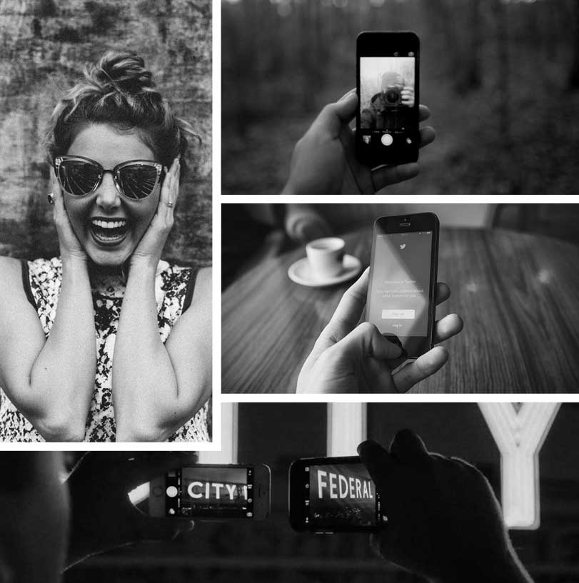 social-media-collage
